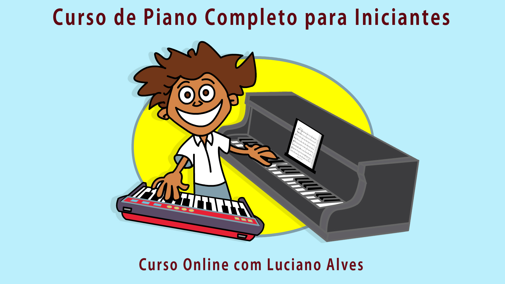 Como gravar piano virtual. Tutorial por Luciano Alves. 